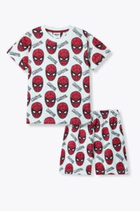Marvel Spider-Man Print T-Shirt & Shorts Set
