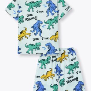 boys' Dinosaur Print T-Shirt & Shorts Suit