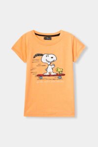 Kids’ Orange “Make Your Own Rules” Graphic T-Shirt