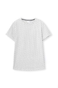 Kids’ White Palm Print All-Over T-Shirt