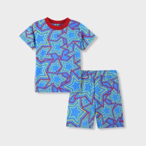 Boys’ Star Print Shorts Set