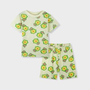 Boys’ Palm Tree Print Shorts Set