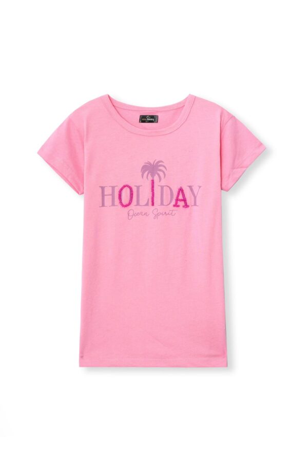 HOLYDAYS Ocean spirit pink Tee