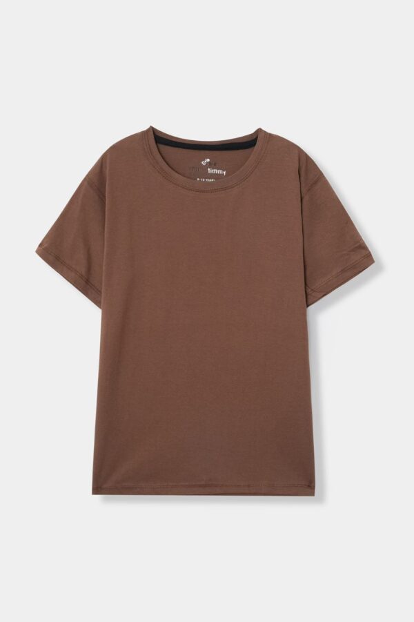 Timmy Basic Cocoa Brown Tee- Kids (3-14 Years) - Copy