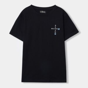 Believe it Dream it Black Tee- Kids Black Motivation Edition (3-14 Years)